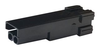 ANDERSON POWER PRODUCTS 2-8840P4 Connector Housing, Black, SBS X-75A Series, Anderson SBS X-75A Series Signal Contacts