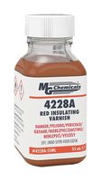 MG CHEMICALS 4228A-55ML Coating, Varnish, Bottle, Red, Volume 55 ml, Weight 57.2 g, Motor Windings, Transformer Coils