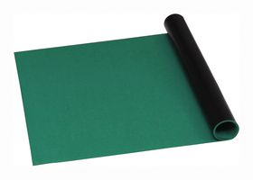 DESCO 65147 Mat Roll, 3 Layer Dissipative, Vinyl, 0.08" x 36" x 50', Green, Statfree B2 Plus Series