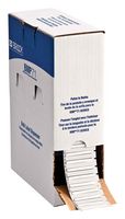 BRADY BM-094-175-342 Wire Marker, Heat Shrinkable Sleeve, Blank (No Legend), PO (Polyolefin), White, 2.4mm x 44.45mm