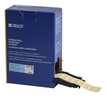 BRADY BM-250-175-312-YL Wire Marker, Heat Shrinkable Sleeve, Blank (No Legend), PO (Polyolefin), Yellow, 6.35mm x 44.45mm