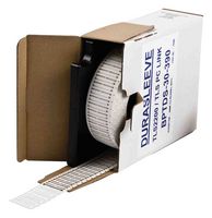 BRADY BM-30-390 Wire Marker, Thermal Transfer, Blank (No Legend), 30mm x 4.14mm, PP (Polypropylene), White