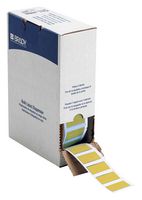 BRADY BM-500-175-342-YL Wire Marker, Heat Shrinkable Sleeve, Blank (No Legend), PO (Polyolefin), Yellow, 12.7mm x 44.45mm