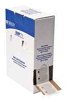 BRADY BM7-110-145-GY Label, Wire Marker Tag, 25.4 mm, 44.45 mm, Polyethylene, Grey