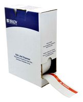 BRADY BM7C-2000-855-DAN Label, Thermal Transfer Printable, 50.8 mm, 104.78 mm, Polyester, Danger
