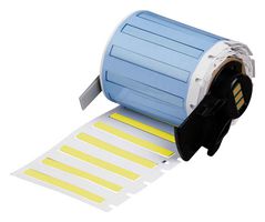 BRADY M6-094-175-342-YL Wire Marker, Heat Shrinkable Sleeve, Blank (No Legend), PO (Polyolefin), Yellow, 2.4mm x 44.45mm