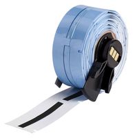 BRADY M6-094-2-342-BK-R Wire Marker, Heat Shrinkable Sleeve, Blank (No Legend), PO (Polyolefin), Black, 2.4mm x 50.8mm
