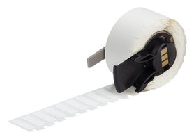 BRADY M6-10-425 Label, Thermal Transfer Printable, 6.35 mm, 19.05 mm, Polypropylene, White