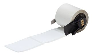 BRADY M6-113-490 Label, Thermal Transfer Printable, 55.88 mm, 38.1 mm, Polyester, White