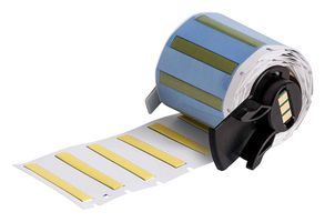 BRADY M6-125-175-345-YL Wire Marker, Heat Shrinkable Sleeve, Blank (No Legend), PVDF (Polyvinylidene Fluoride), Yellow