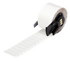BRADY M6-15-428 Label, Thermal Transfer Printable, 6.99 mm, 25.4 mm, Metallised Polyester, Light Gray