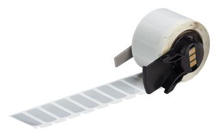 BRADY M6-16-435 Label, Thermal Transfer Printable, 9.525 mm, 25.4 mm, Metallised Polyester, Silver