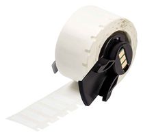 BRADY M6-16-473 Label, Thermal Transfer Printable, 9.525 mm, 25.4 mm, Polyester, White