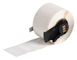 BRADY M6-17-424-PSL Label, Thermal Transfer Printable, 12.7 mm, 25.4 mm, Paper, White