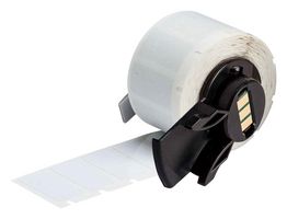 BRADY M6-17-473 Label, ESD, Thermal Transfer Printable, 12.7 mm, 25.4 mm, Polyester, White