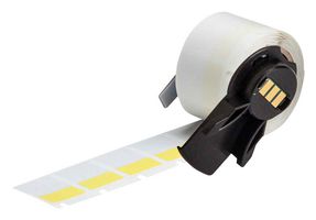 BRADY M6-18-427-YL Wire Marker, Self Laminating, Blank (No Legend), 19.05mm x 25.4mm, Vinyl, Yellow