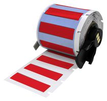 BRADY M6-250-175-342-RD Wire Marker, Heat Shrinkable Sleeve, Blank (No Legend), PO (Polyolefin), Red, 6.35mm x 44.45mm