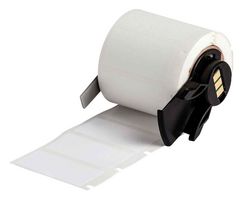 BRADY M6-30-459 Label, Thermal Transfer Printable, 19.05 mm, 38.1 mm, Polyester, White