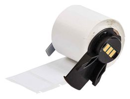BRADY M6-31-498 Label, Thermal Transfer Printable, 25.4 mm, 38.1 mm, Vinyl Cloth, White