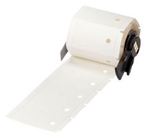 BRADY M6-36-109 Label, Wire Marker Tag, 28.58 mm, 44.45 mm, Polyethylene, White