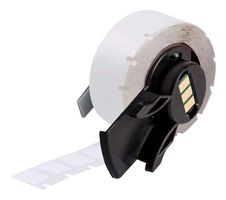 BRADY M6-44-422 Label, Thermal Transfer Printable, 9.525 mm, 12.7 mm, Polyester, White