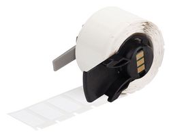 BRADY M6-5-422 Label, Thermal Transfer Printable, 5.08 mm, 12.7 mm, Polyester, White