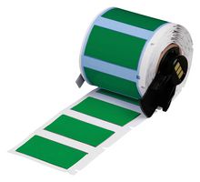 BRADY M6-500-175-342-GR Wire Marker, Heat Shrinkable Sleeve, Blank (No Legend), PO (Polyolefin), Green, 12.7mm x 44.45mm