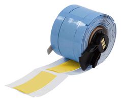 BRADY M6-500-2-342-YL-R Wire Marker, Heat Shrinkable Sleeve, Blank (No Legend), PO (Polyolefin), Yellow, 12.7mm x 50.8mm