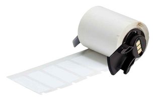 BRADY M6-76-490 Label, Thermal Transfer Printable, 15.24 mm, 41.28 mm, Polyester, White