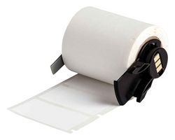 BRADY M6-78-490 Label, Thermal Transfer Printable, 25.4 mm, 48.26 mm, Polyester, White