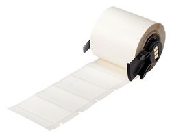 BRADY M6-81-488 Label, Thermal Transfer Printable, 6.35 mm, 48.26 mm, Polyester, White