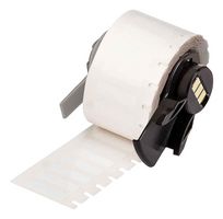 BRADY M6-9-423 Label, Thermal Transfer Printable, 5.08 mm, 16.51 mm, Polyester, White