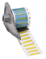 BRADY M7-094-175-344-YL Wire Marker, Heat Shrinkable Sleeve, Blank (No Legend), PO (Polyolefin), Yellow, 2.38mm x 44.45mm