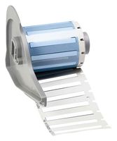 BRADY M7-094-175-7641 Wire Marker, Heat Shrinkable Sleeve, Blank (No Legend), PO (Polyolefin), White, 2.38mm x 44.45mm