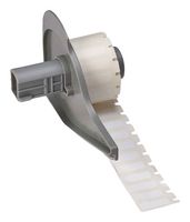 BRADY M7-10-473 Label, ESD, Thermal Transfer Printable, 6.35 mm, 19.05 mm, Polyester, White