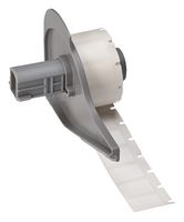 BRADY M7-11-498 Label, Thermal Transfer Printable, 19.05 mm, 12.7 mm, Vinyl Cloth, White