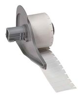 BRADY M7-15-423 Label, Thermal Transfer Printable, 6.99 mm, 25.4 mm, Polyester, White