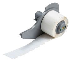 BRADY M7-17-423 Label, Thermal Transfer Printable, 12.7 mm, 25.4 mm, Polyester, White