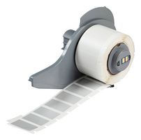 BRADY M7-17-435 Label, Thermal Transfer Printable, 12.7 mm, 25.4 mm, Metallised Polyester, Silver