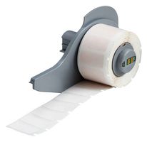 BRADY M7-17-472 Wire Marker, Self Laminating, Blank (No Legend), 25.4mm x 12.7mm, PI (Polyimide), White