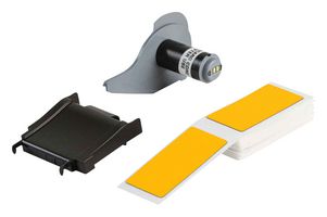BRADY M7-191-593-YL Label, Raised Die-Cut, 48.26 mm, 101.6 mm, Polyester, Yellow