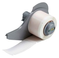 BRADY M7-21-472 Wire Marker, Self Laminating, Blank (No Legend), 25.4mm x 63.5mm, PI (Polyimide), White