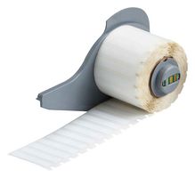 BRADY M7-28-499 Label, Thermal Transfer Printable, 6.35 mm, 38.1 mm, Nylon Cloth, White