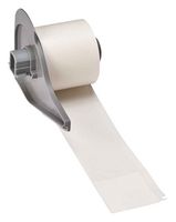 BRADY M7-34-427 Wire Marker, Self Laminating, Blank (No Legend), 38.1mm x 152.4mm, Vinyl, Transparent, White