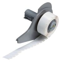 BRADY M7-6-473 Label, ESD, Thermal Transfer Printable, 6.99 mm, 12.7 mm, Polyester, White