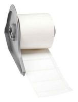 BRADY M7-81-488 Label, Thermal Transfer Printable, 6.35 mm, 48.26 mm, Polyester, White