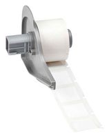BRADY M7-97-488 Label, Thermal Transfer Printable, 22.86 mm, 22.86 mm, Polyester, White