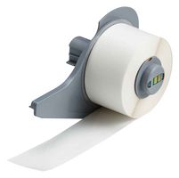 BRADY M7C-1000-430 Label Printer Tape, Adhesive, Transparent, 50' x 1", Polyester