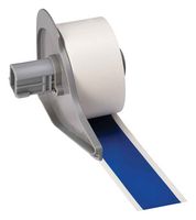 BRADY M7C-1000-569-BL Label Printer Tape, Adhesive, Blue, 50' x 1", Polyester