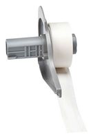 BRADY M7C-318-498 Label Printer Tape, Repositionable, White, 30' x 0.32", Vinyl Cloth